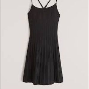 Abercrombie Crossback Ribbed Knit Mini Dress Size M